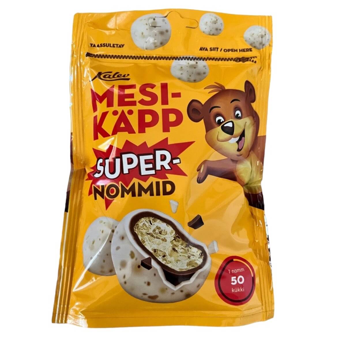 Mesikäpp maisipallid kahes šokolaadis 90g “SW-1”