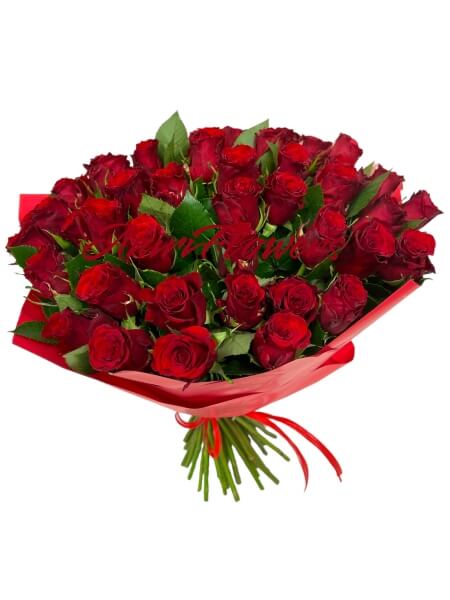Bouquet of red roses