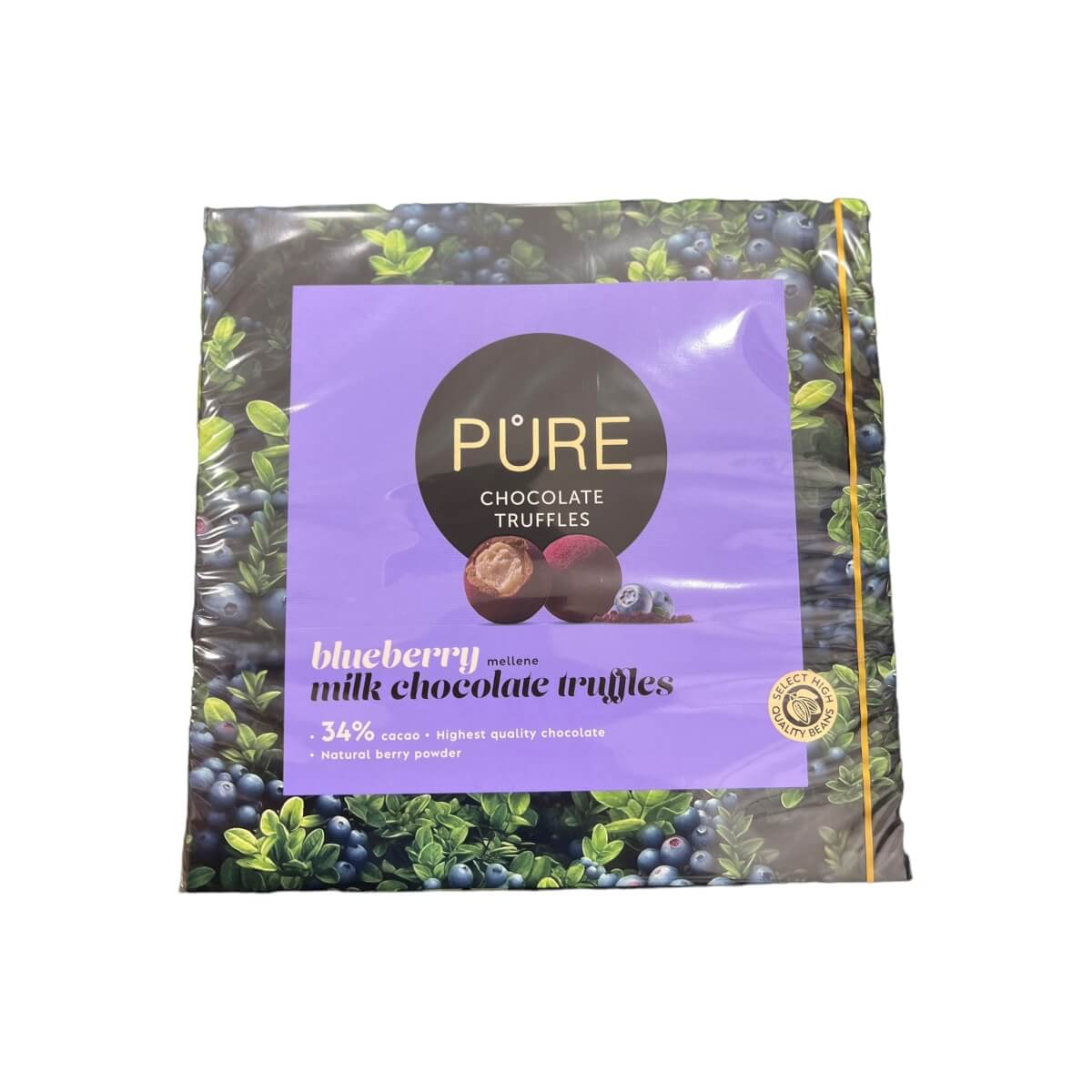 Kommid Pure blueberry milk chocolate truffles