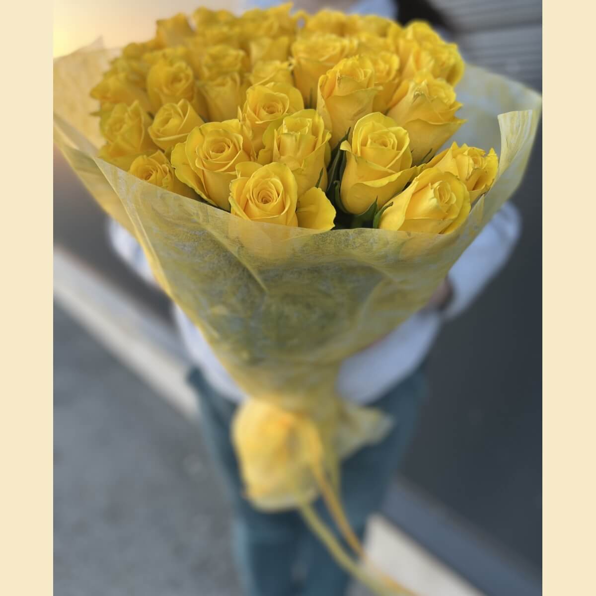 Bouquet 101 yellow roses